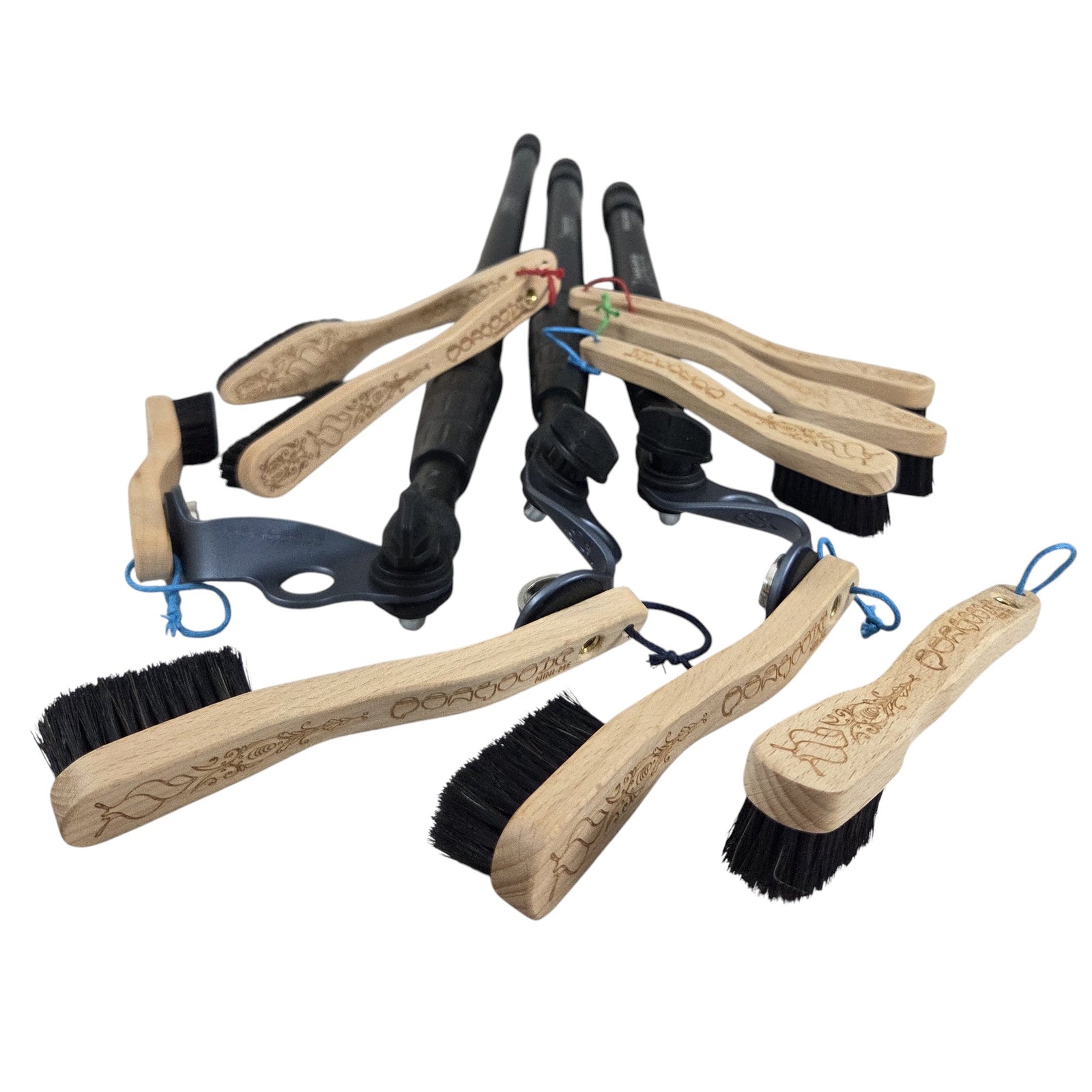 Brushes and Brushing Sticks