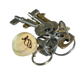 Travel Cap (telescopic pole thread protector keyring)