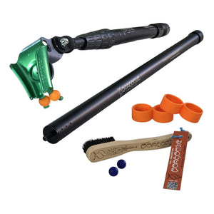 Pongoose Climber 3-in-1 Clipstick/Stick Clip 550+ with Pongoose Extender 550+, Mini-Me Threaded Brush and 2 x Coupling Bands (bundle)