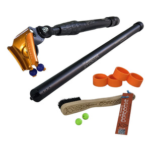 Pongoose Climber 3-in-1 Clipstick/Stick Clip 550+ with Pongoose Extender 550+, Mini-Me Threaded Brush and 2 x Coupling Bands (bundle)
