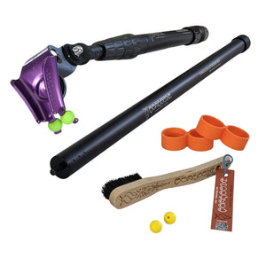 Pongoose Climber 3-in-1 Clipstick/Stick Clip 550+ with Pongoose Extender 550+, Mini-Me Threaded Brush and 2 x Coupling Bands (bundle)