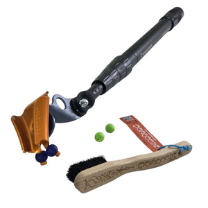 Pongoose Climber 3-in-1 Clipstick/Stick Clip 550+ with Mini-Me Threaded Brush (bundle)