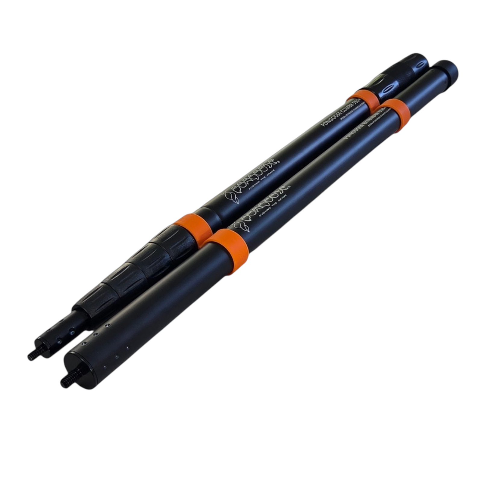 Pongoose Telescopic Pole 550+ with Extender 550+ and two Coupling Bands (bundle)