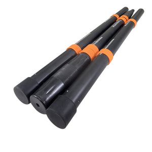Pongoose Telescopic Pole 550+ with 2 x Extender 550+ and 4 x Coupling Bands (bundle)