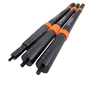 Pongoose Telescopic Pole 550+ with 2 x Extender 550+ and 4 x Coupling Bands (bundle)