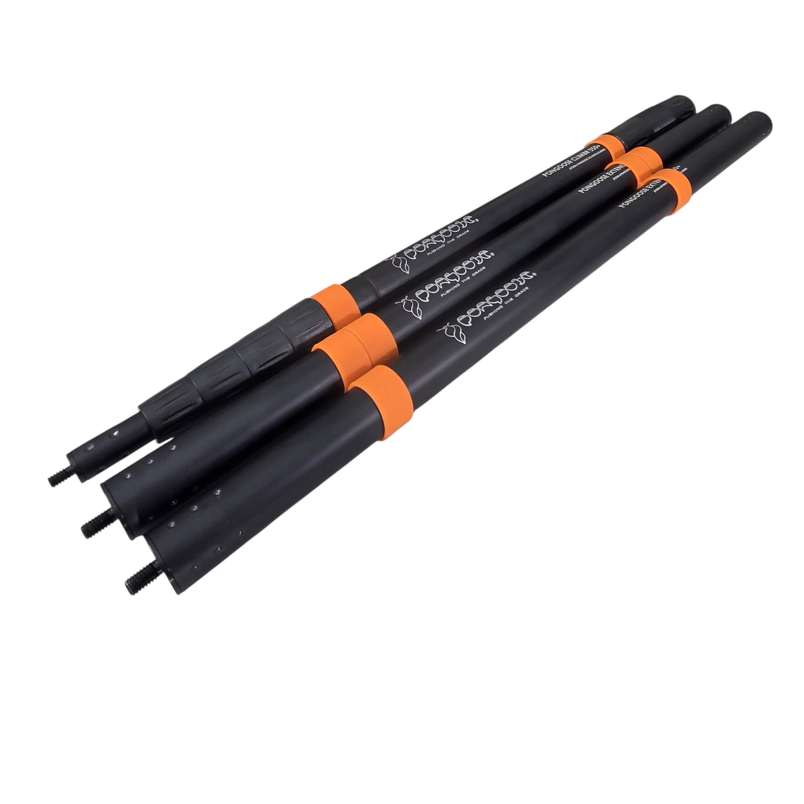 Pongoose Telescopic Pole 550+ with 2 x Extender 550+ and 4 x Coupling Bands (bundle)