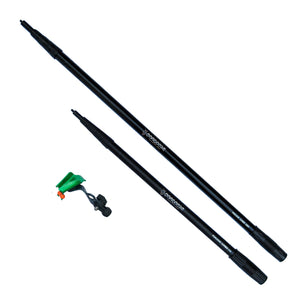 Telescopic pole image for Pongoose Climber 700 & 1000+ clipstick models - with clipstick head complex for context